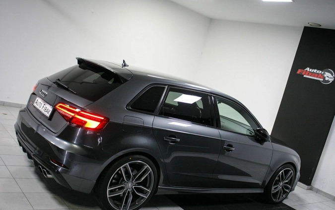Audi S3 cena 119900 przebieg: 129000, rok produkcji 2017 z Krzanowice małe 407